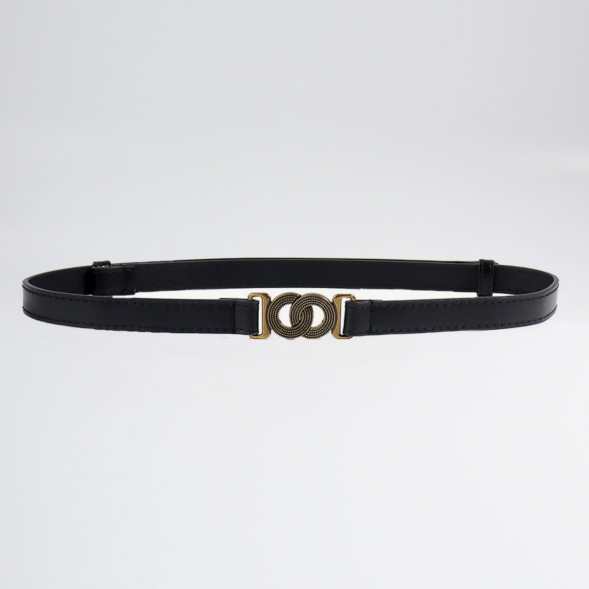 Alloy Buckle PU Belt -