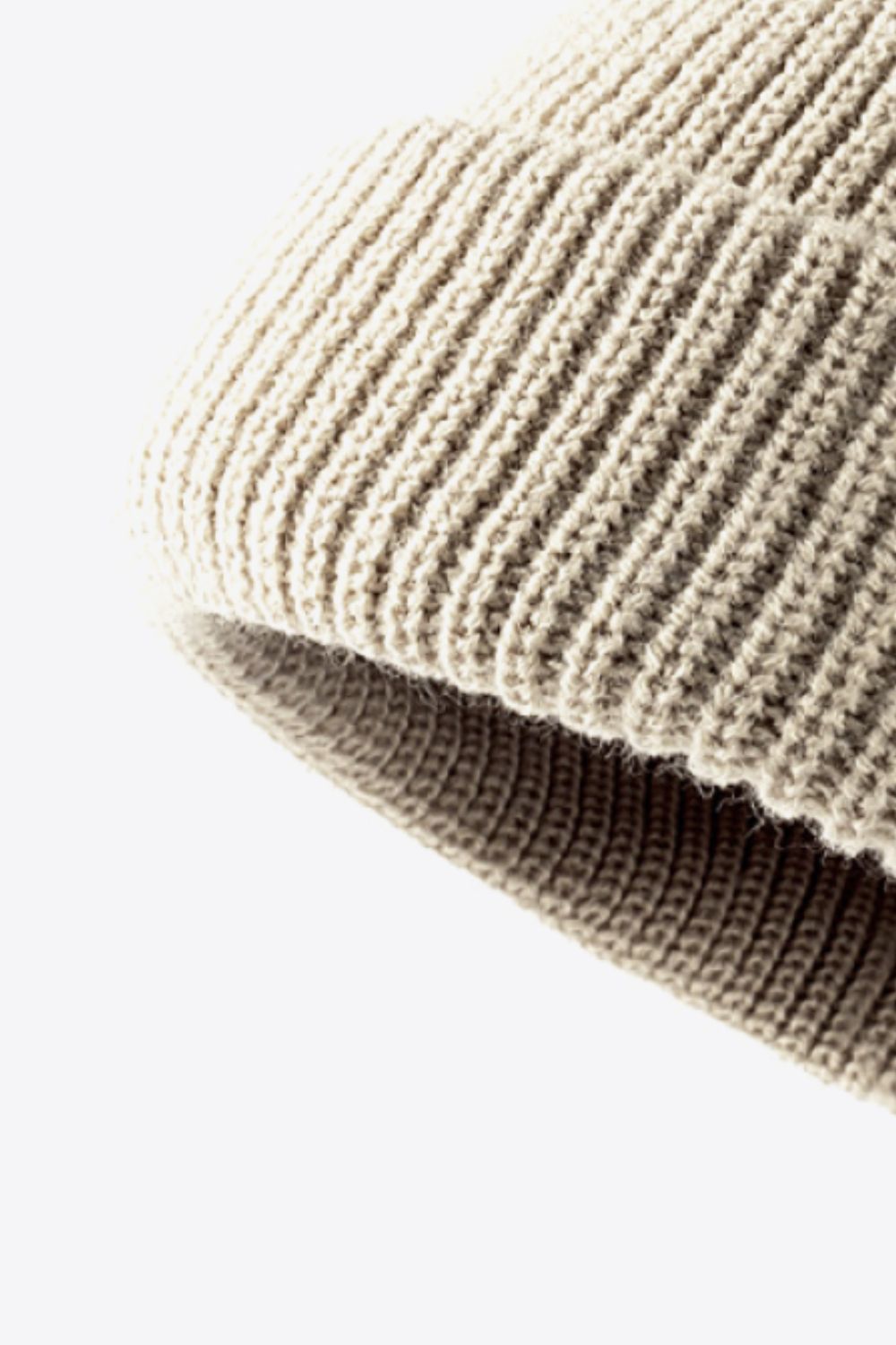 Calling For Winter Rib-Knit Beanie -