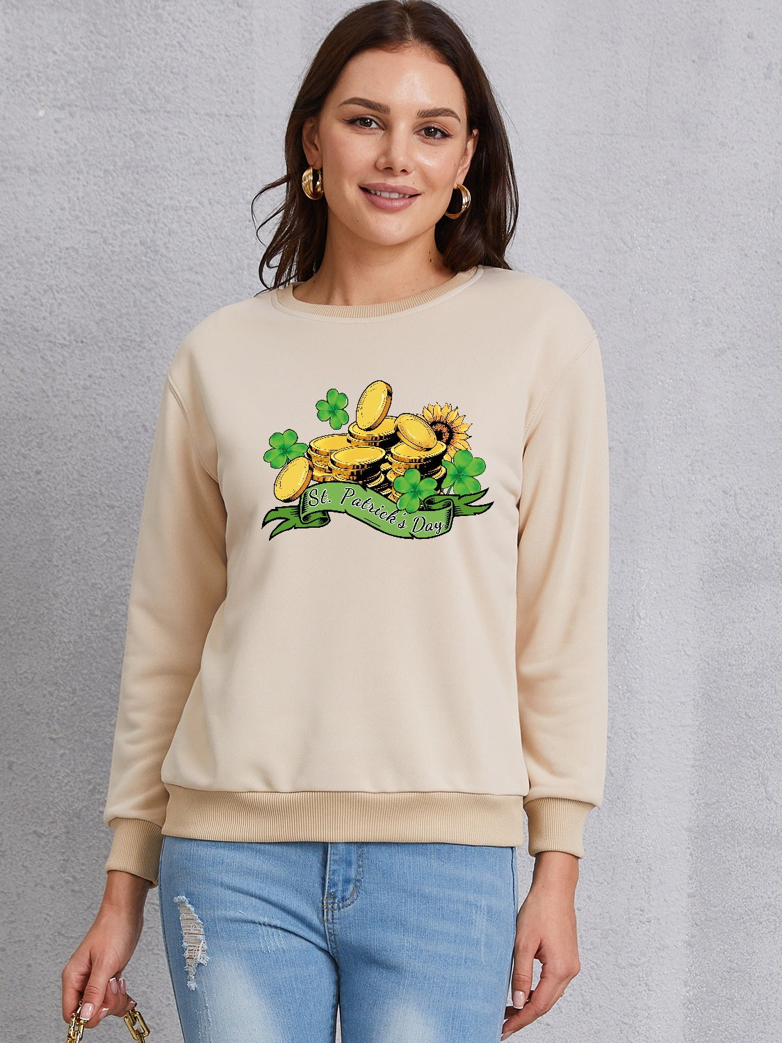 ST. PATRICK'S DAY Graphic Sweatshirt