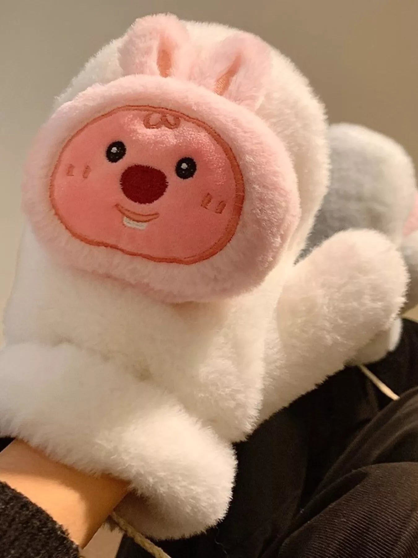 Cartoon Plush Warm Gloves -