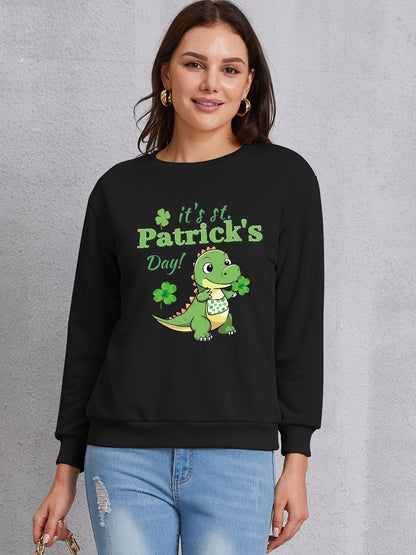 ES ST. Sudadera gráfica del DÍA DE PATRICK