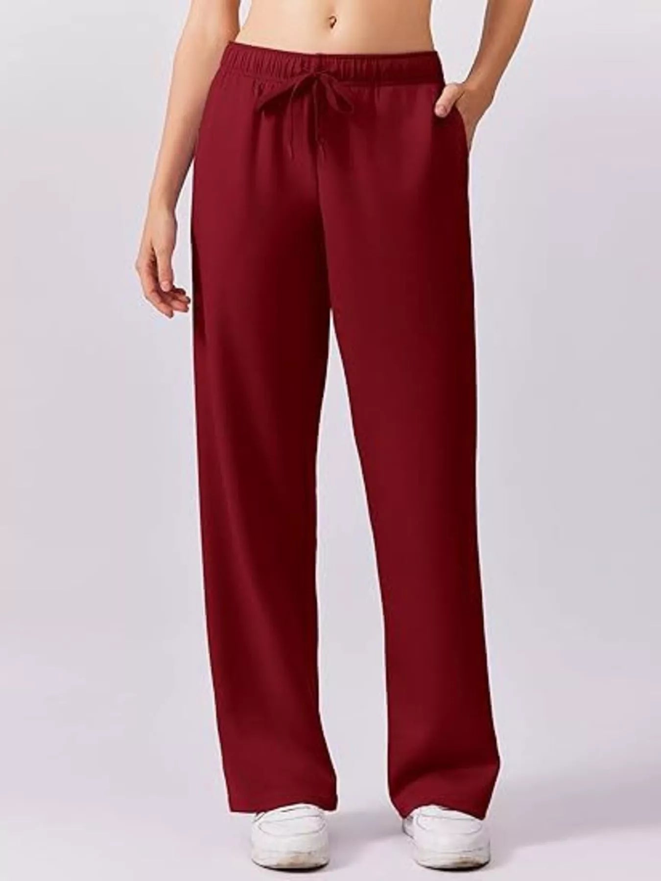 Relaxed Fit Quarter-Zip Top and Pants Set -