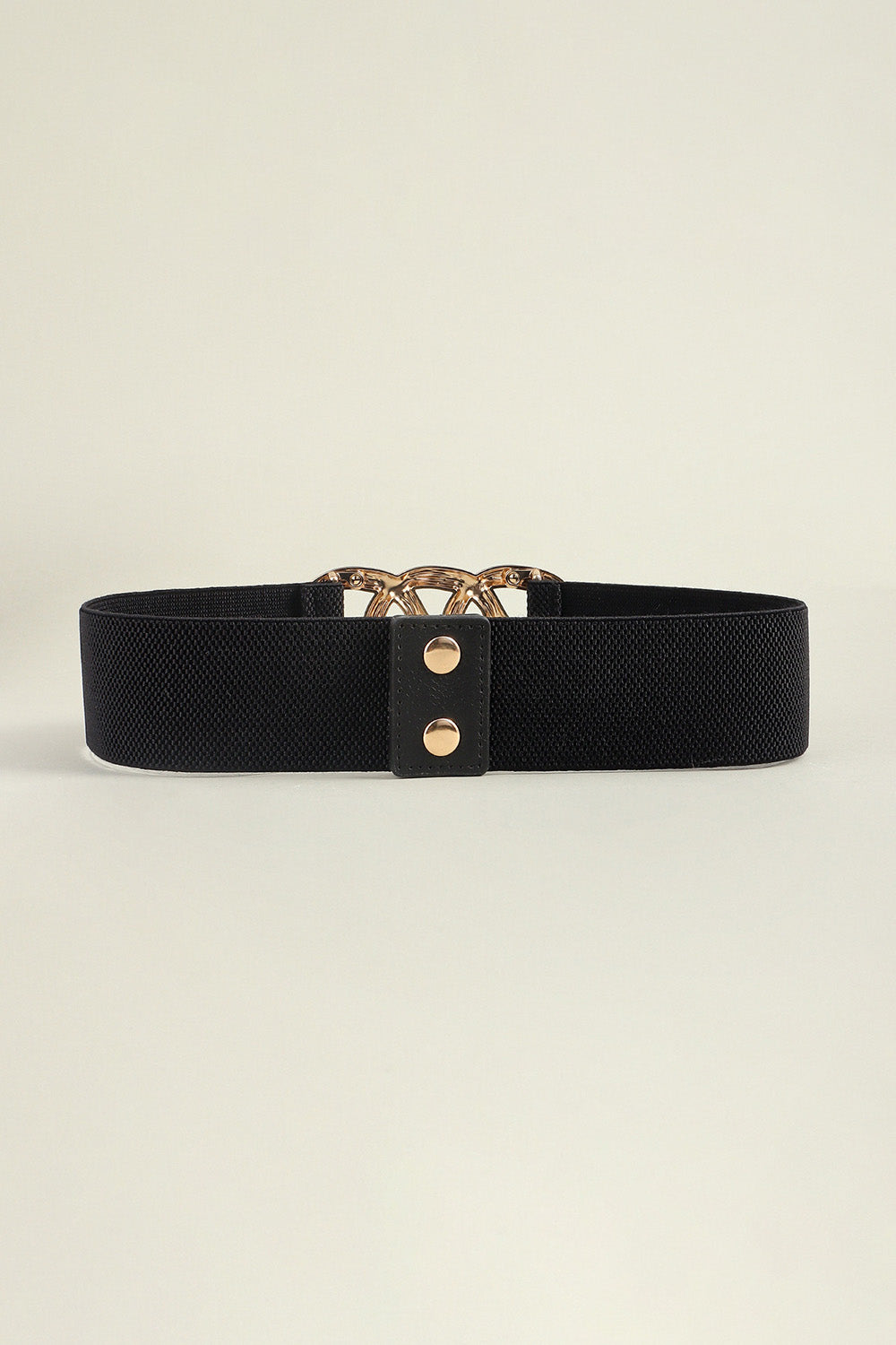 Buckle Elastic Wide Belt -