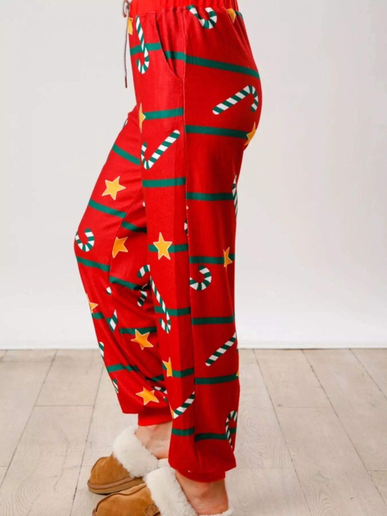 Christmas Long Sleeve Top and Pants Lounge Set -