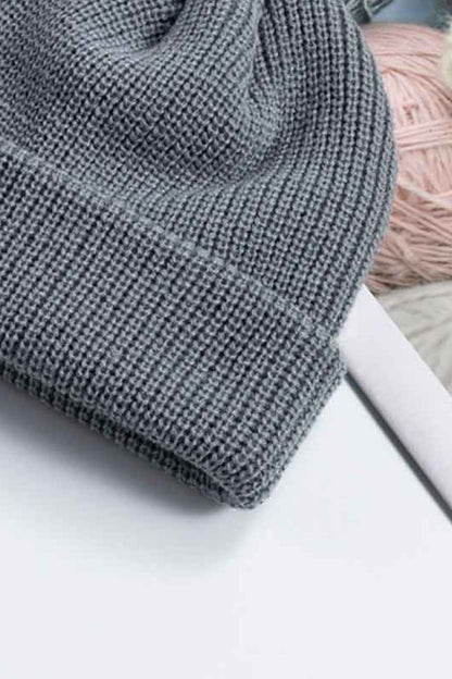 Cozy Rib-Knit Cuff Beanie -