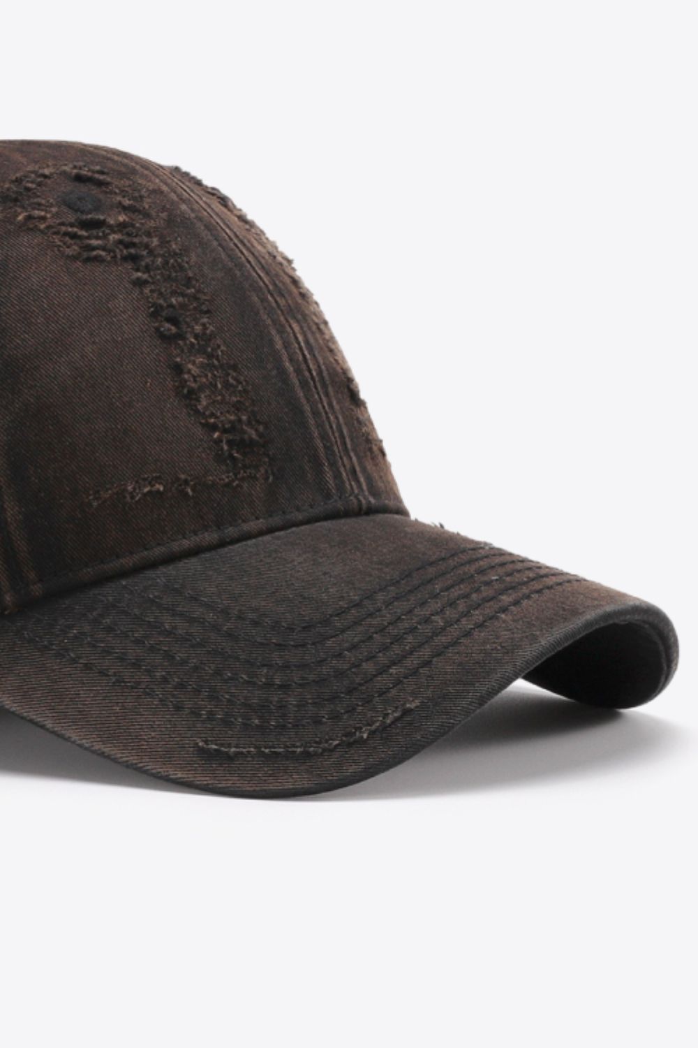 Distressed Adjustable Baseball Cap -