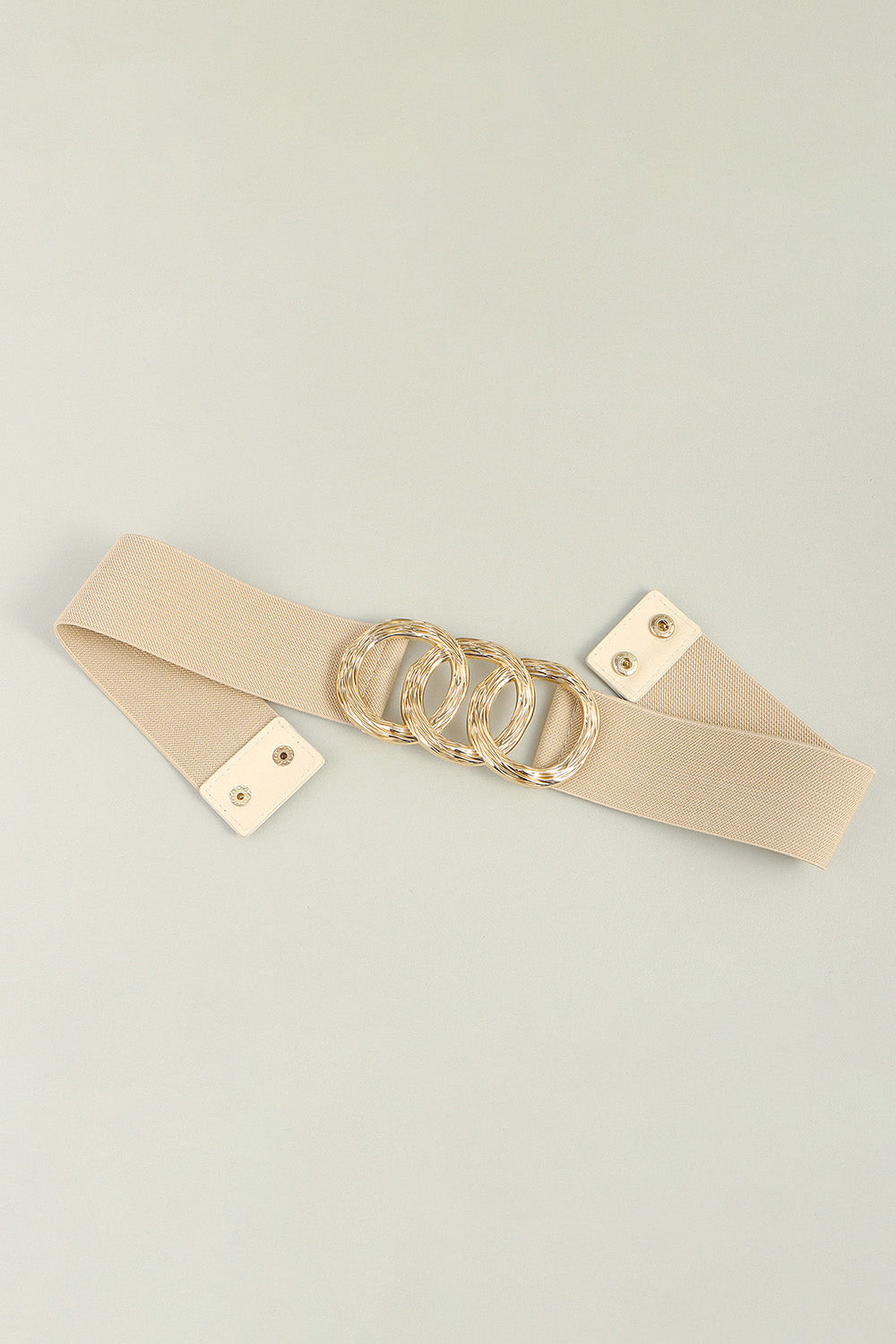 Buckle Elastic Wide Belt -