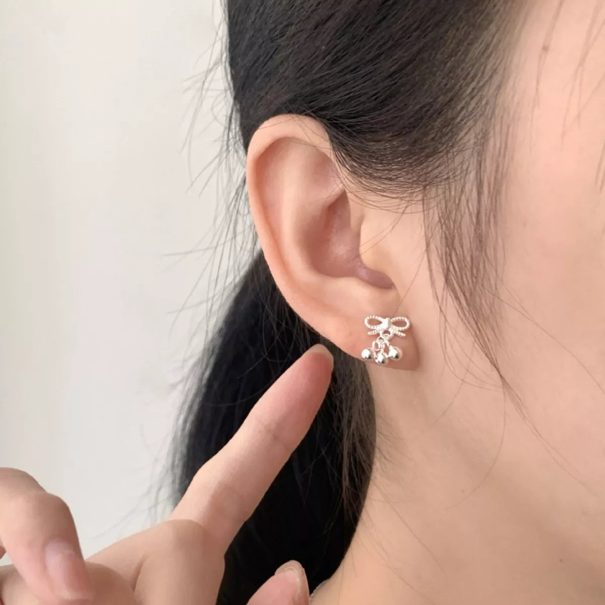 Bowknot Drop Earrings -