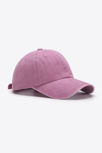 Pleased To Meet You Baseball Cap - Pink One Size