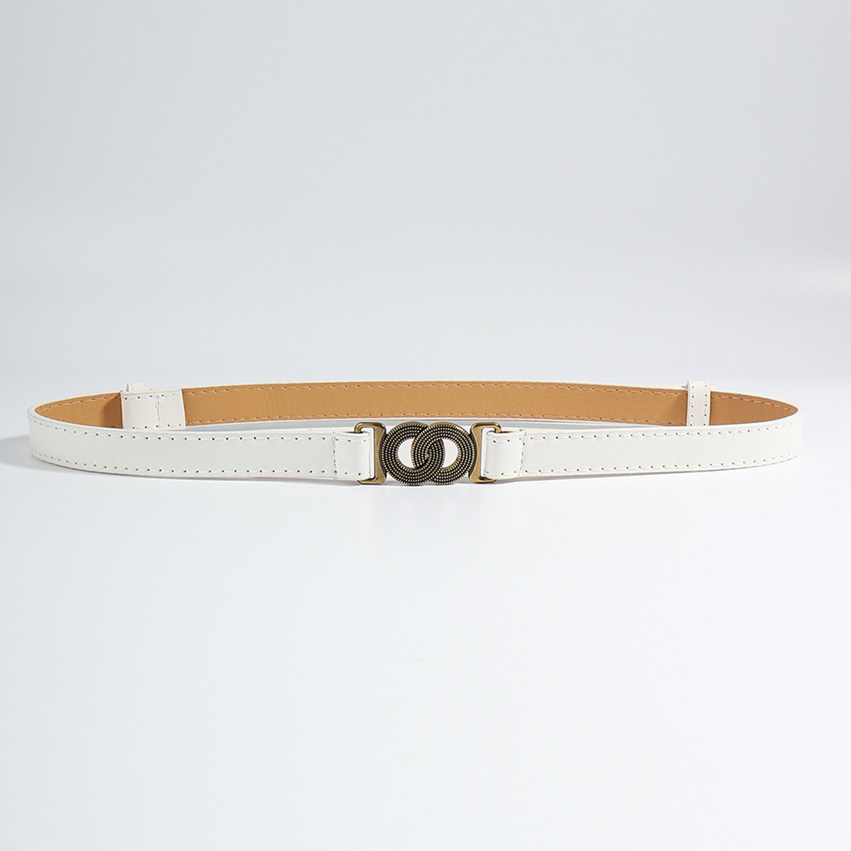 Alloy Buckle PU Belt -