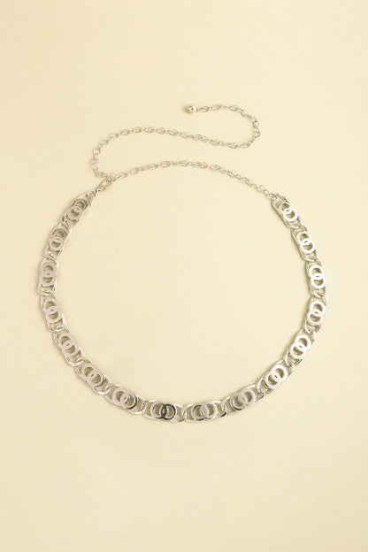 Alloy Lobster Clasp Belt -