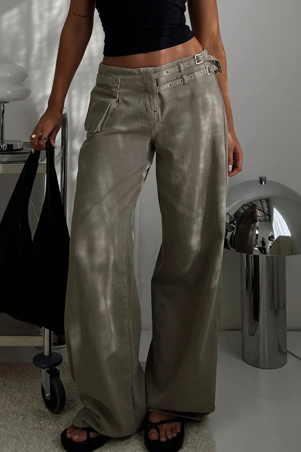 Wide Leg Jeans -