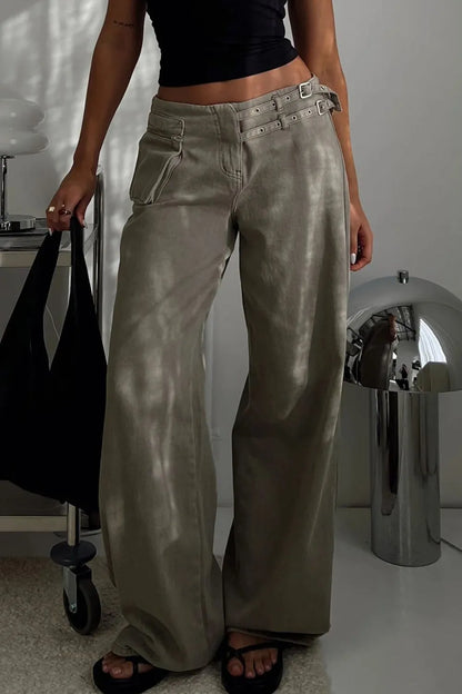 Wide Leg Jeans -