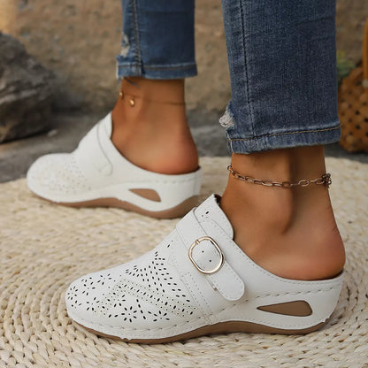 Casual Buckle Slip-Ons -