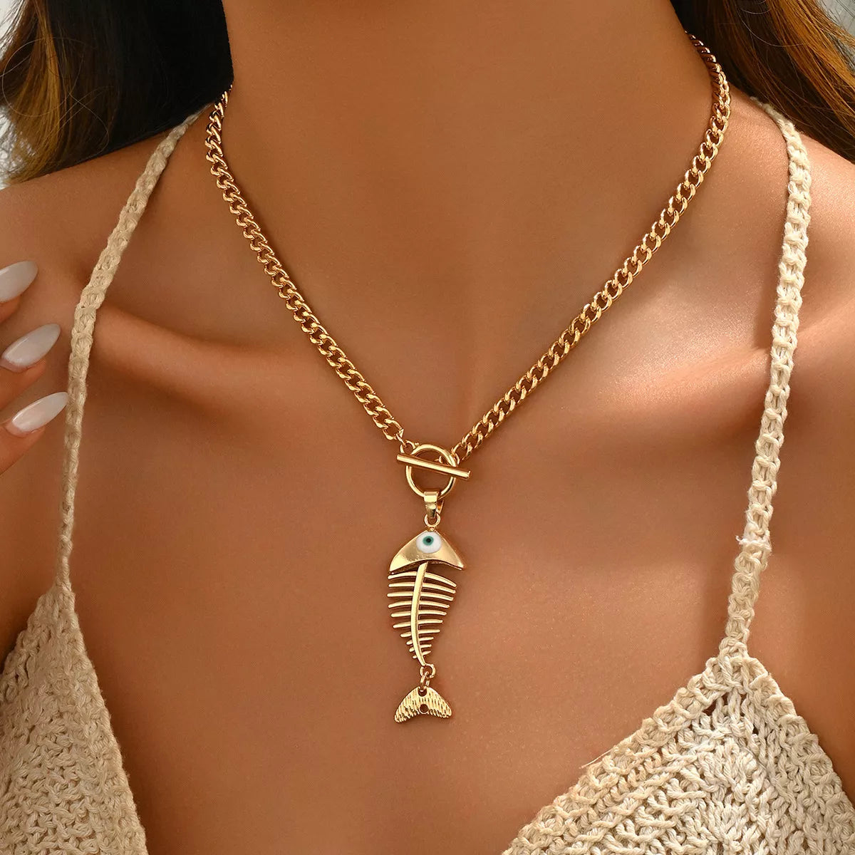 Fishbone Necklace -