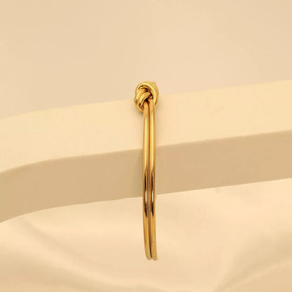 Knot Open Bracelet -