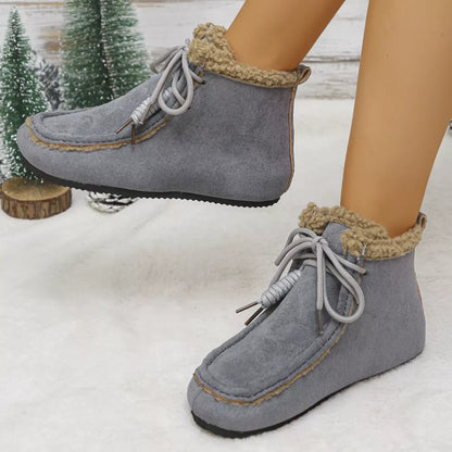 Plush Lining Ankle Boots -