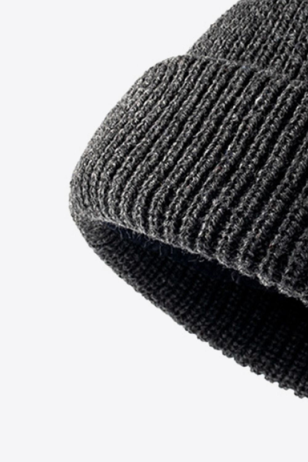 Calling For Winter Rib-Knit Beanie -