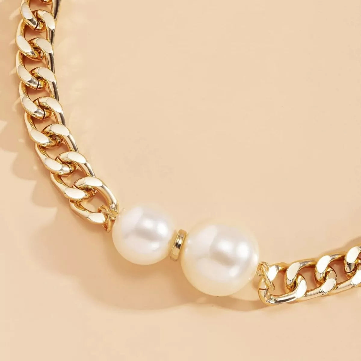 Pearl Chain Necklace -