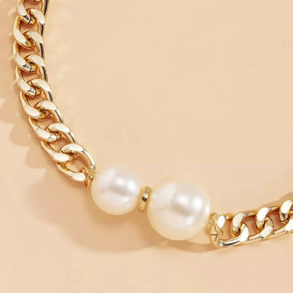 Pearl Chain Necklace -