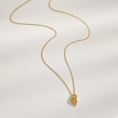Zircon Pendant Necklace -