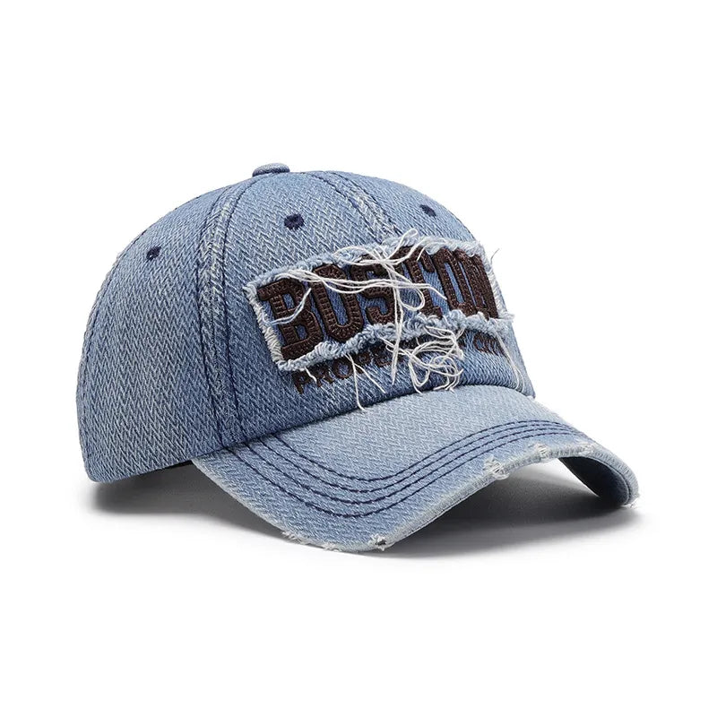 Letter Adjustable Cotton Baseball Cap -