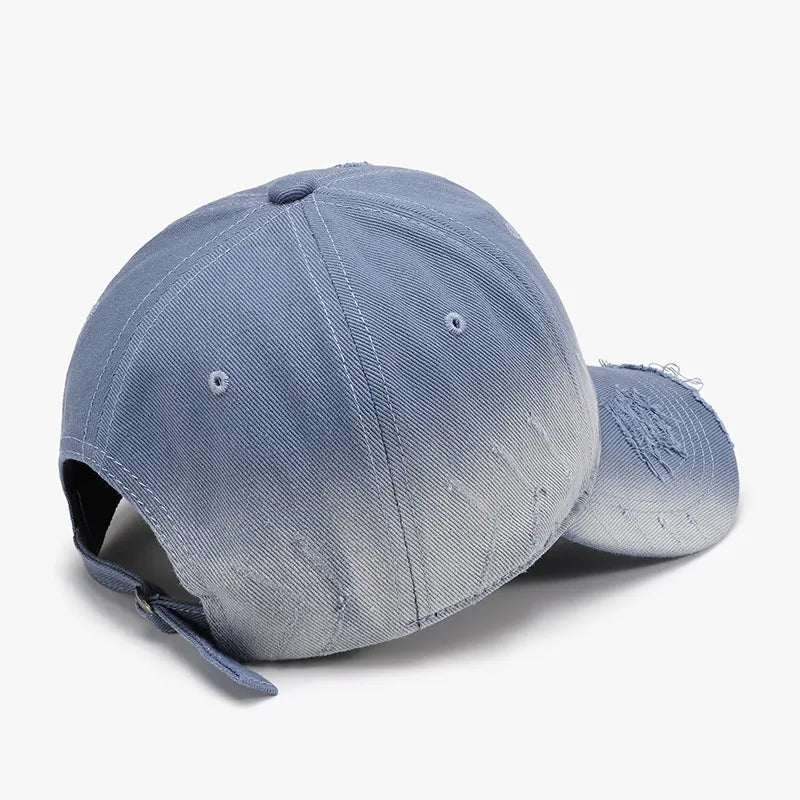 Distressed Adjustable Cotton Hat -