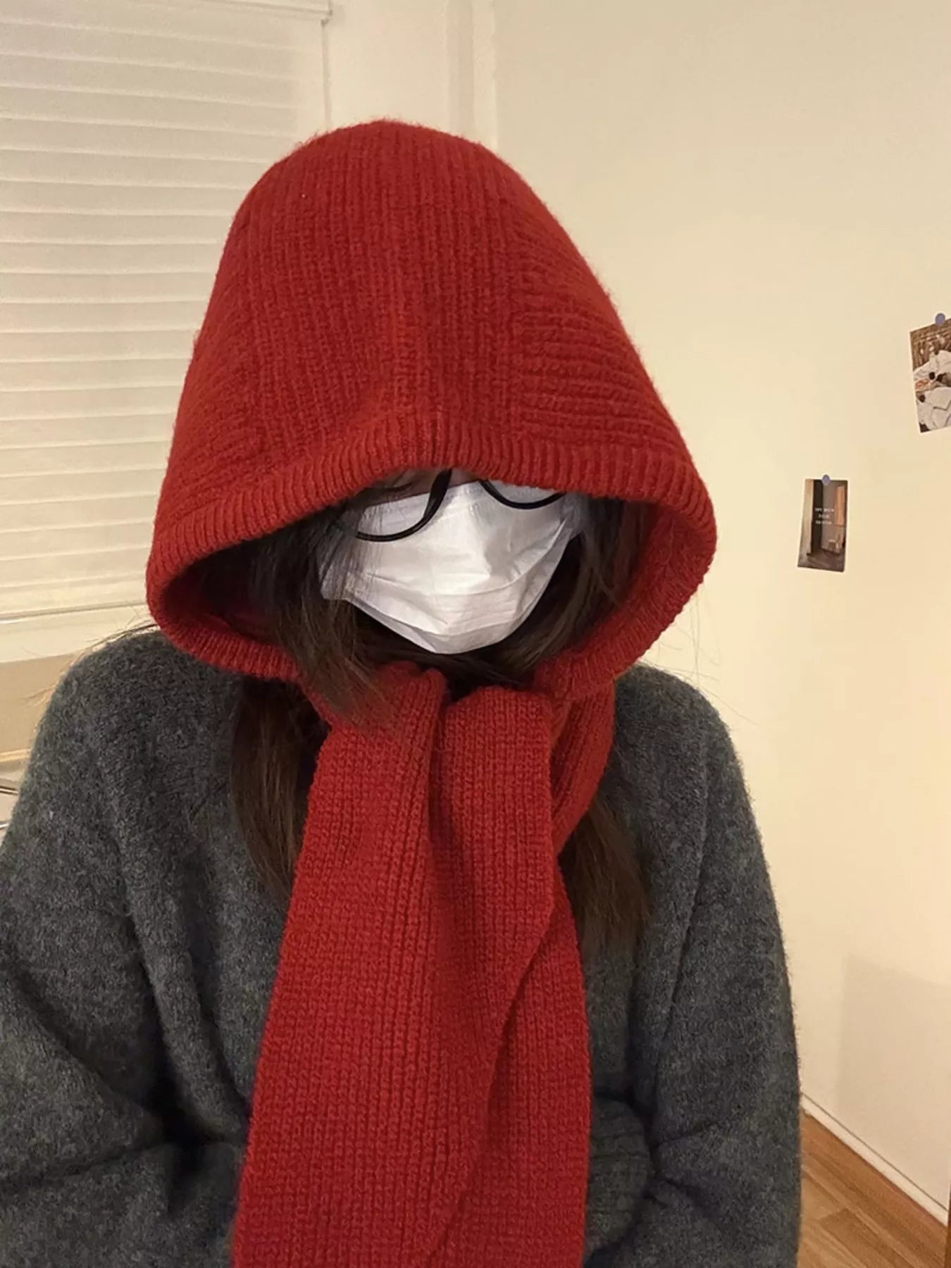 Cozy Knit Winter Scarf -