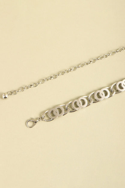 Alloy Lobster Clasp Belt -
