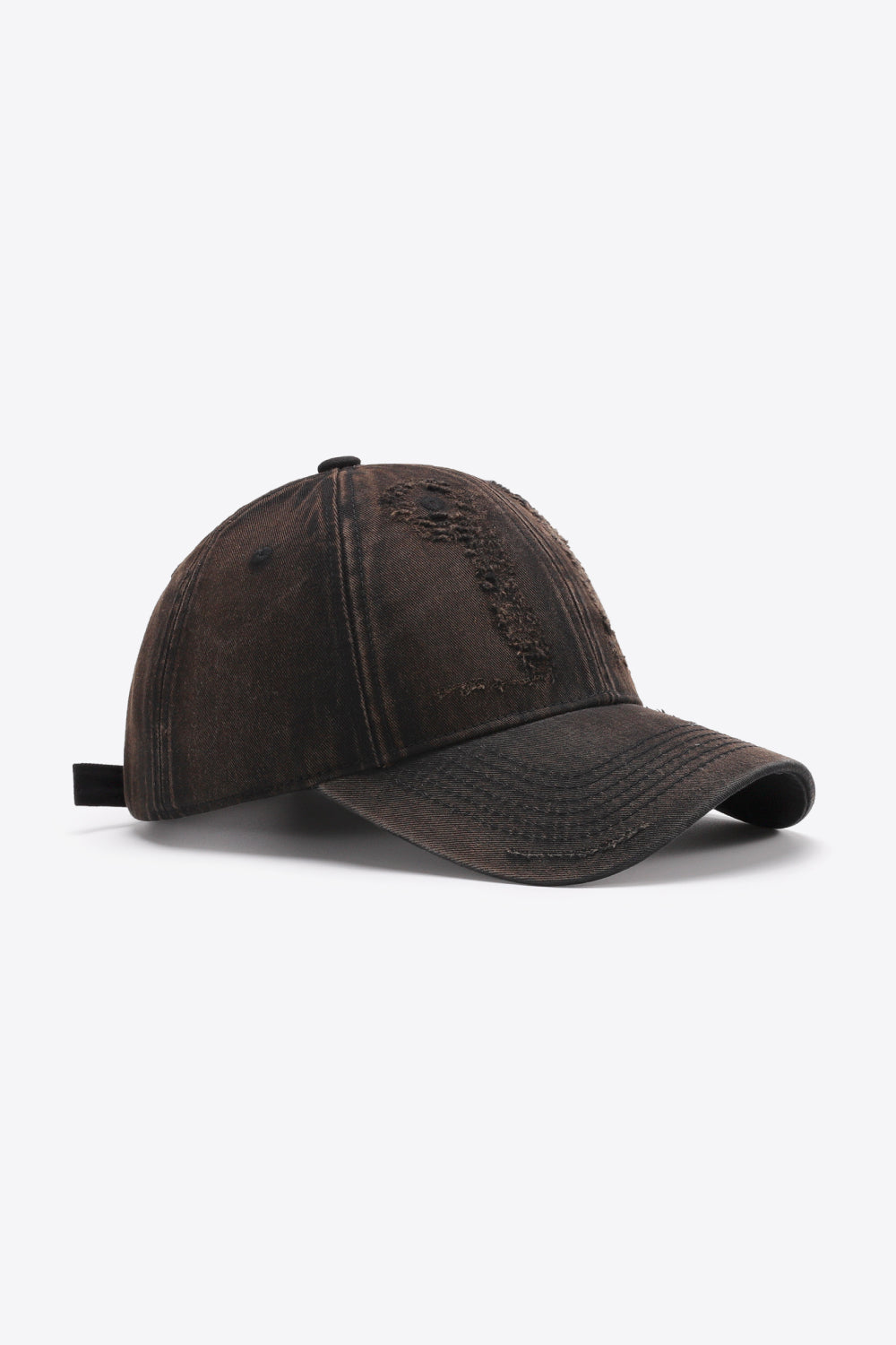 Distressed Adjustable Baseball Cap -