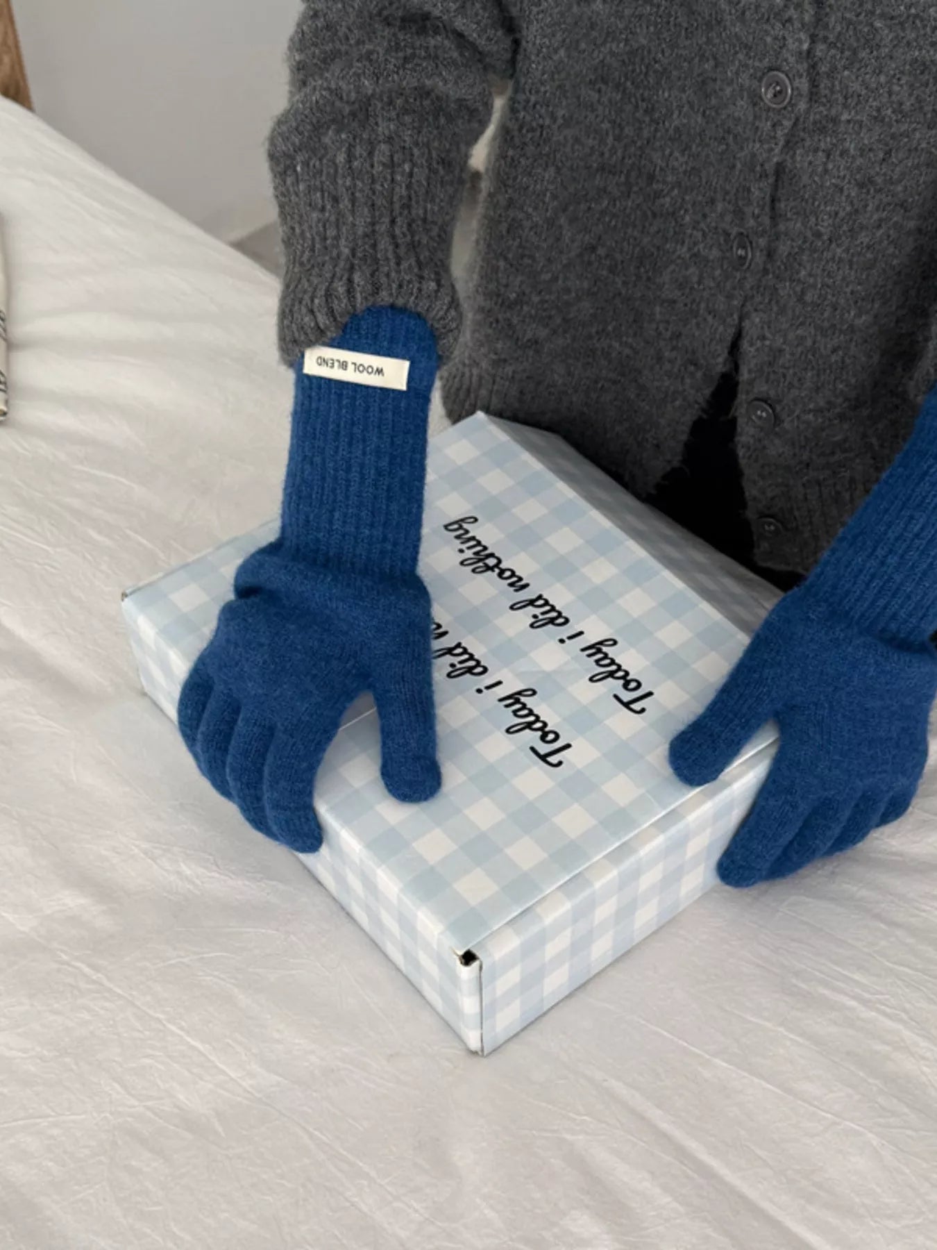 Warm Knitted Gloves -
