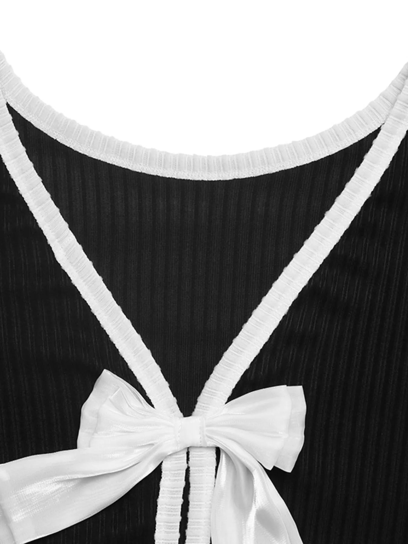 Tie Back Long Sleeve Top -