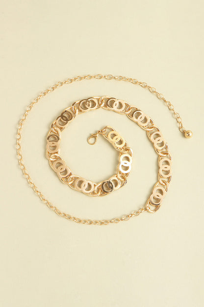 Alloy Lobster Clasp Belt -