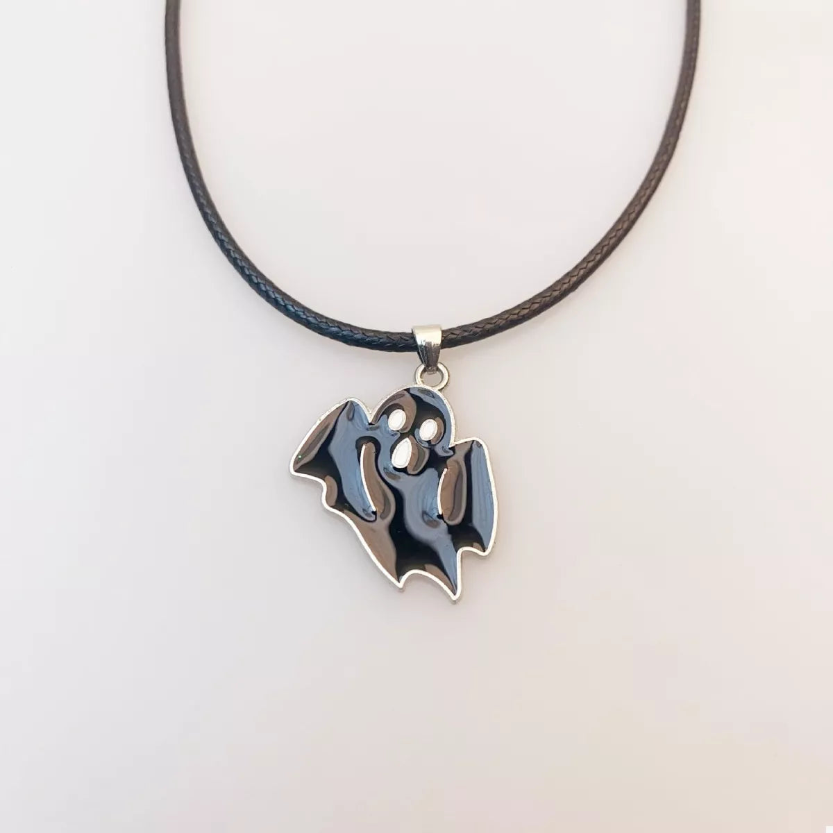 Ghost Pendant Necklace - Style C One Size