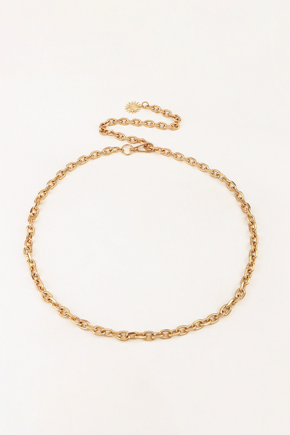Sun Iron Chain Belt -