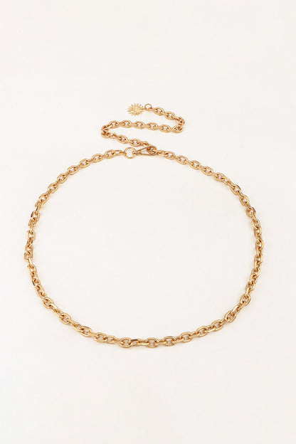 Sun Iron Chain Belt -