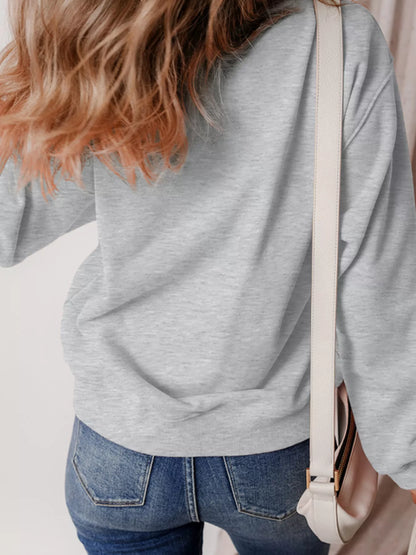Ghost Round Neck Sweatshirt -