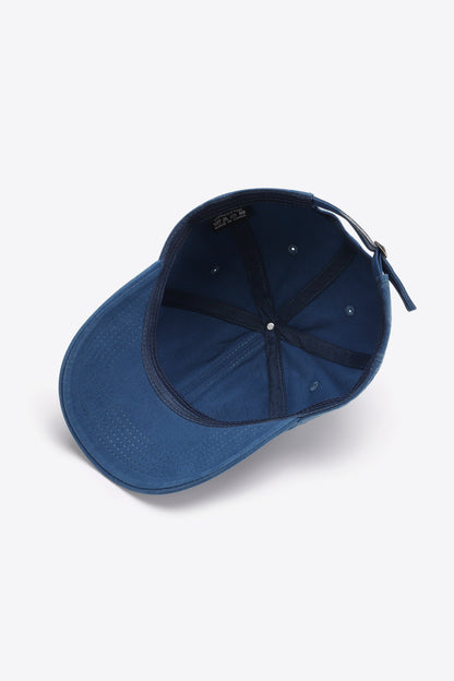 Distressed Adjustable Baseball Cap -
