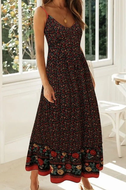 Printed Maxi Cami Dress -