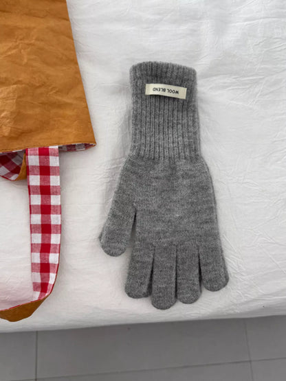 Warm Knitted Gloves -