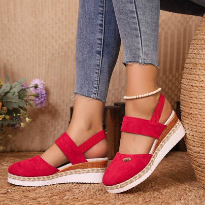 Espadrille Wedge Sandals -