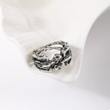 Halloween Skull Alloy Ring -