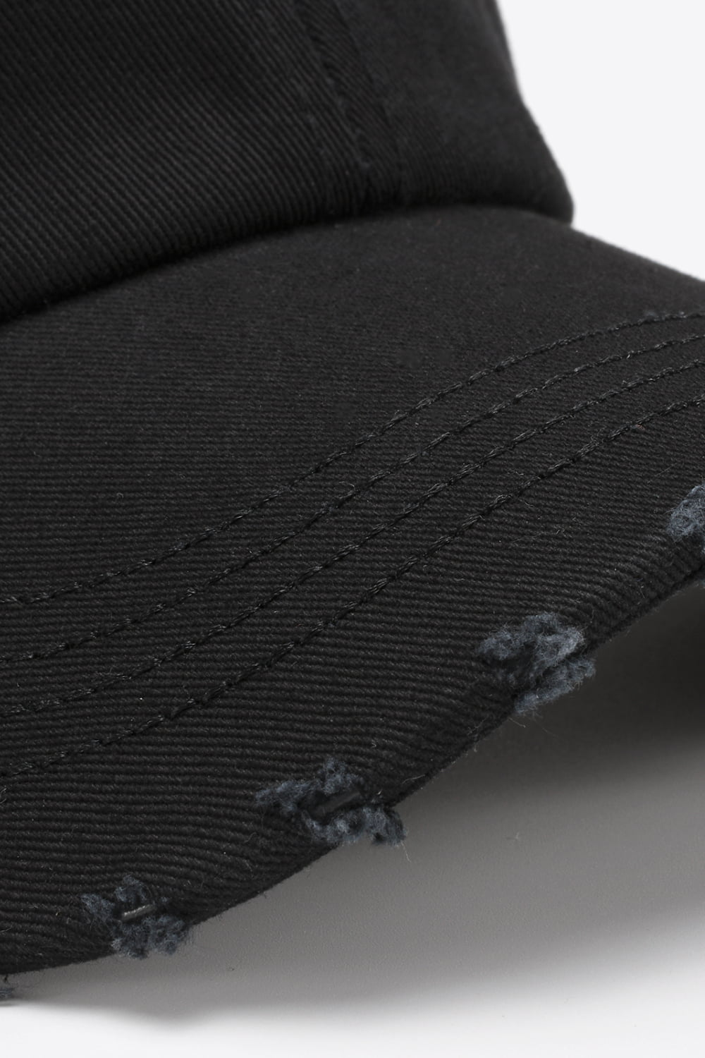 Graphic Distressed Adjustable Baseball Cap -
