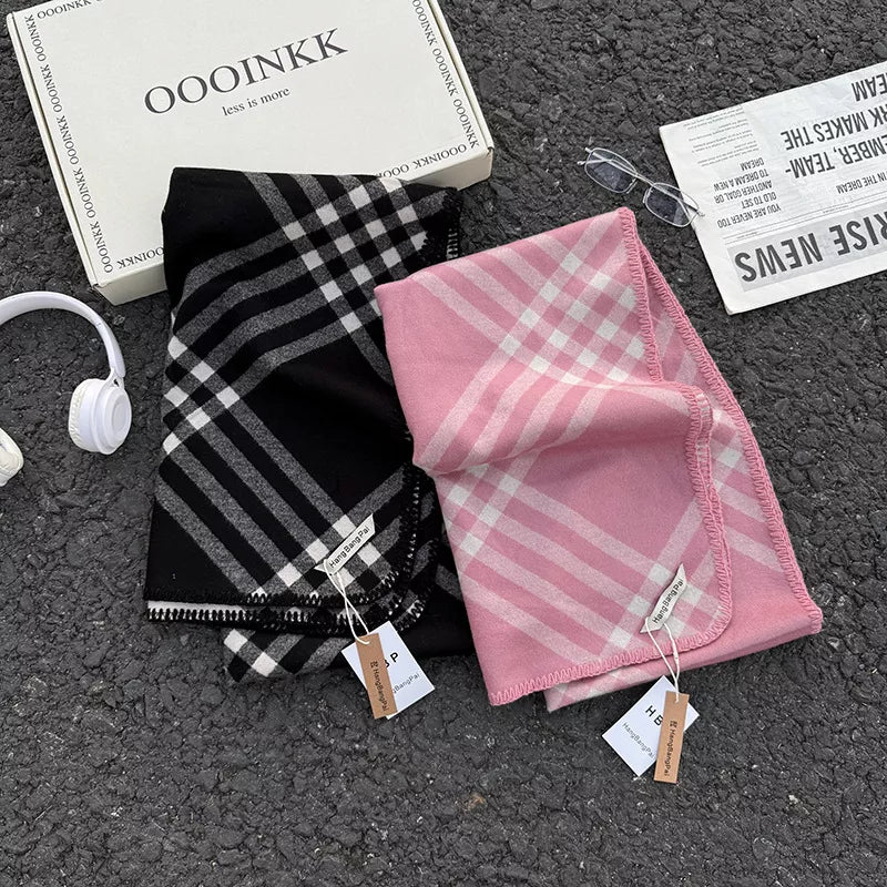 Classic Plaid Scarf -