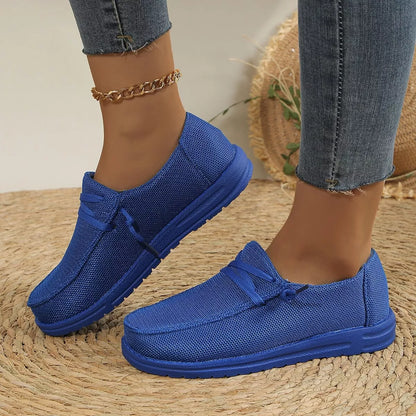 Round Toe Slip-Ons -