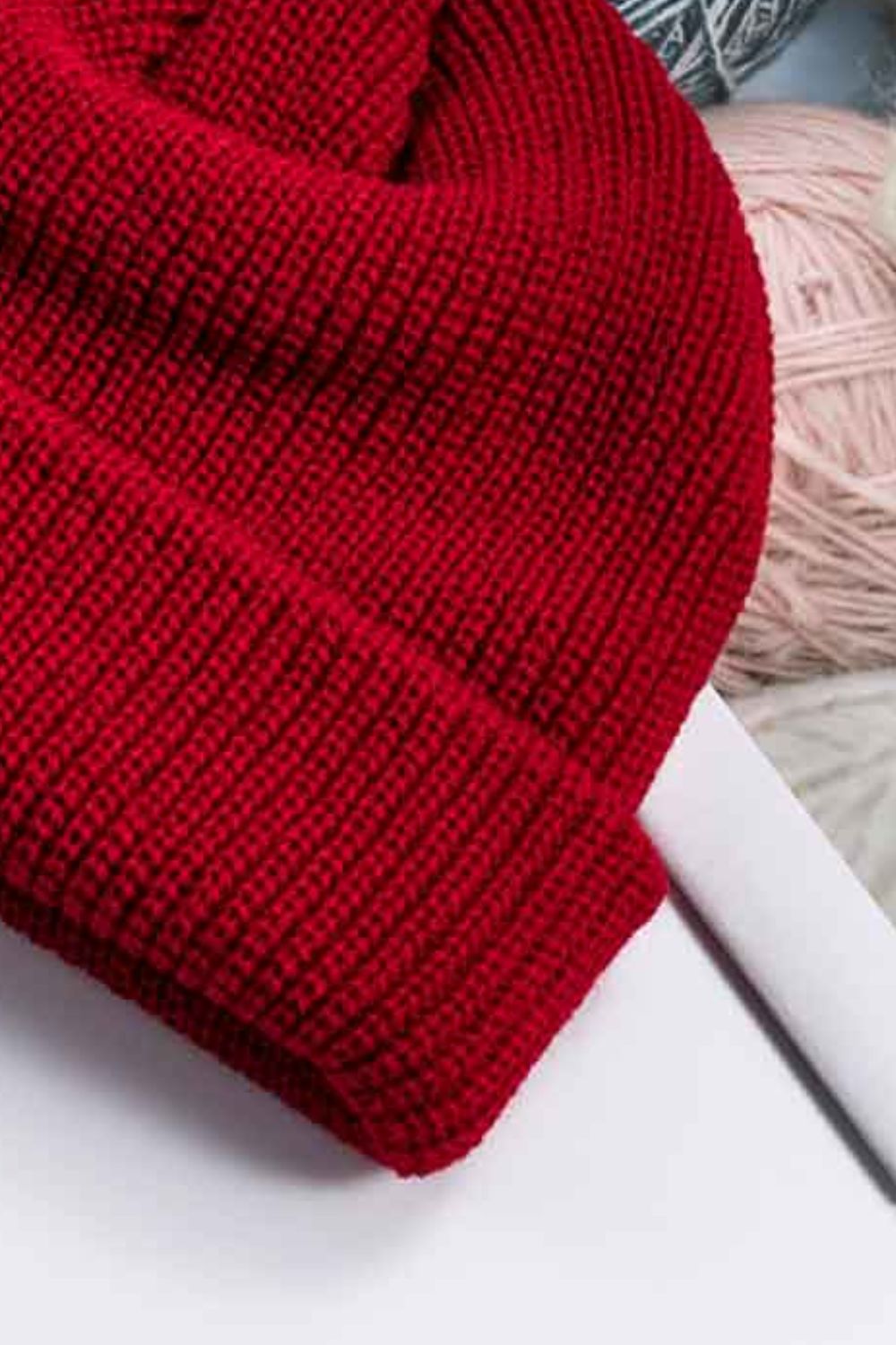 Cozy Rib-Knit Cuff Beanie -