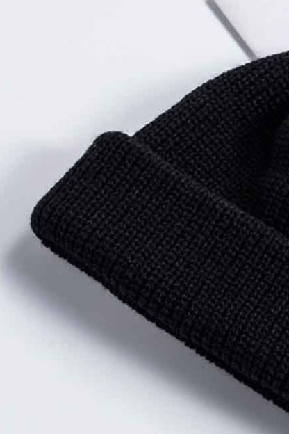 Cozy Rib-Knit Cuff Beanie -