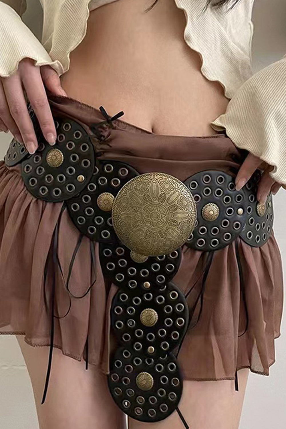 Zinc Alloy PU Disc Belt -