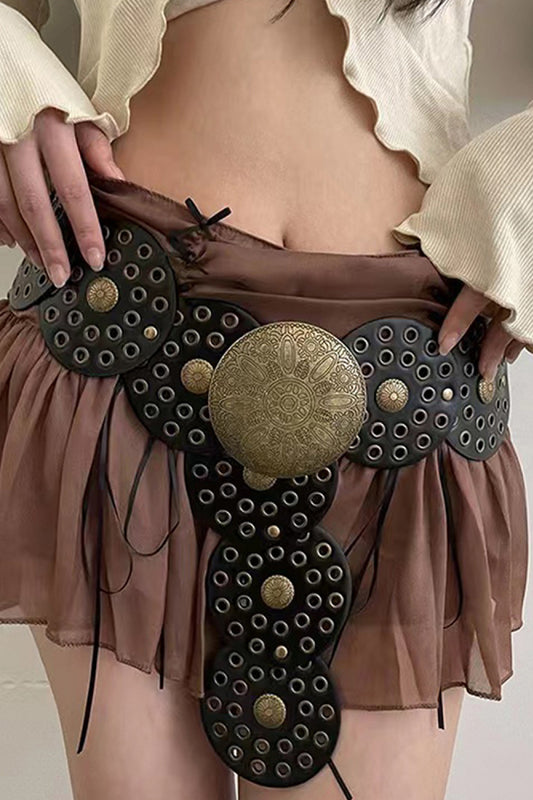Zinc Alloy PU Disc Belt -