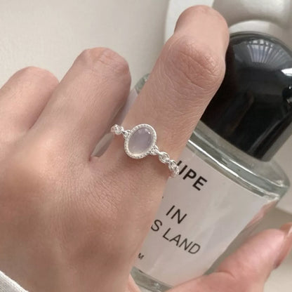 Agate Open Ring -
